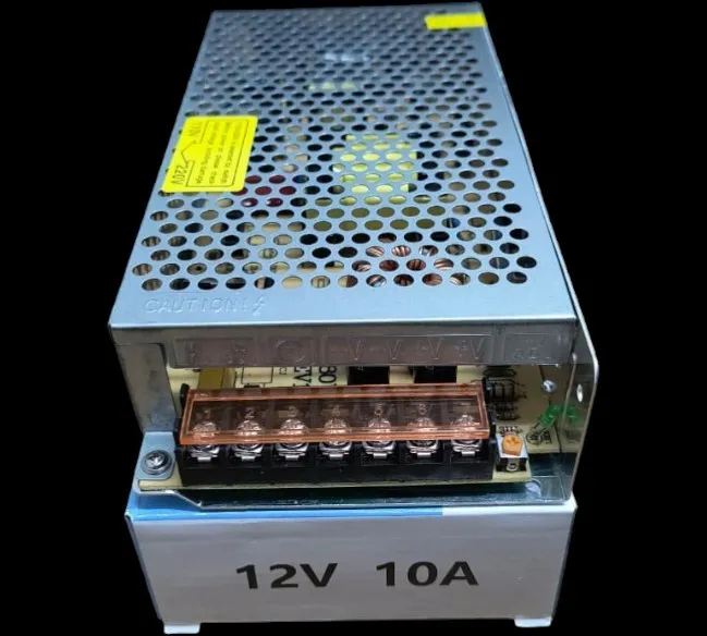 Fuente Metalica 12V 10A