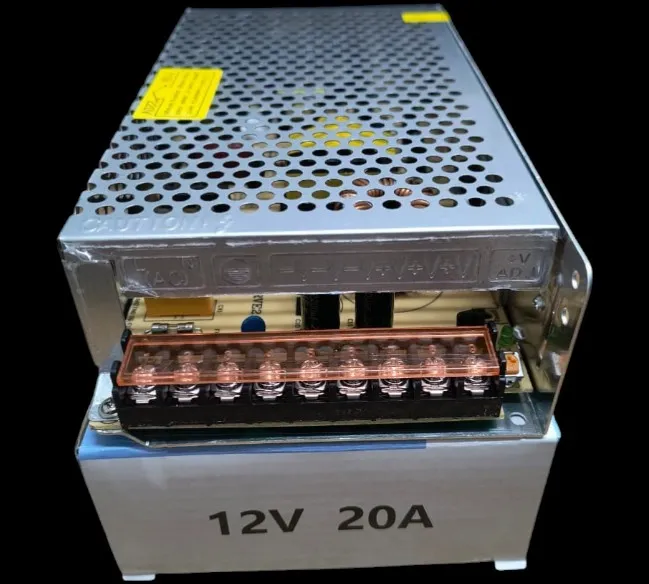Fuente Metalica 12V 20A