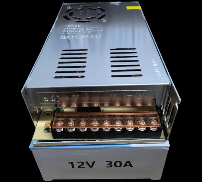 Fuente Metalica 12V 30A
