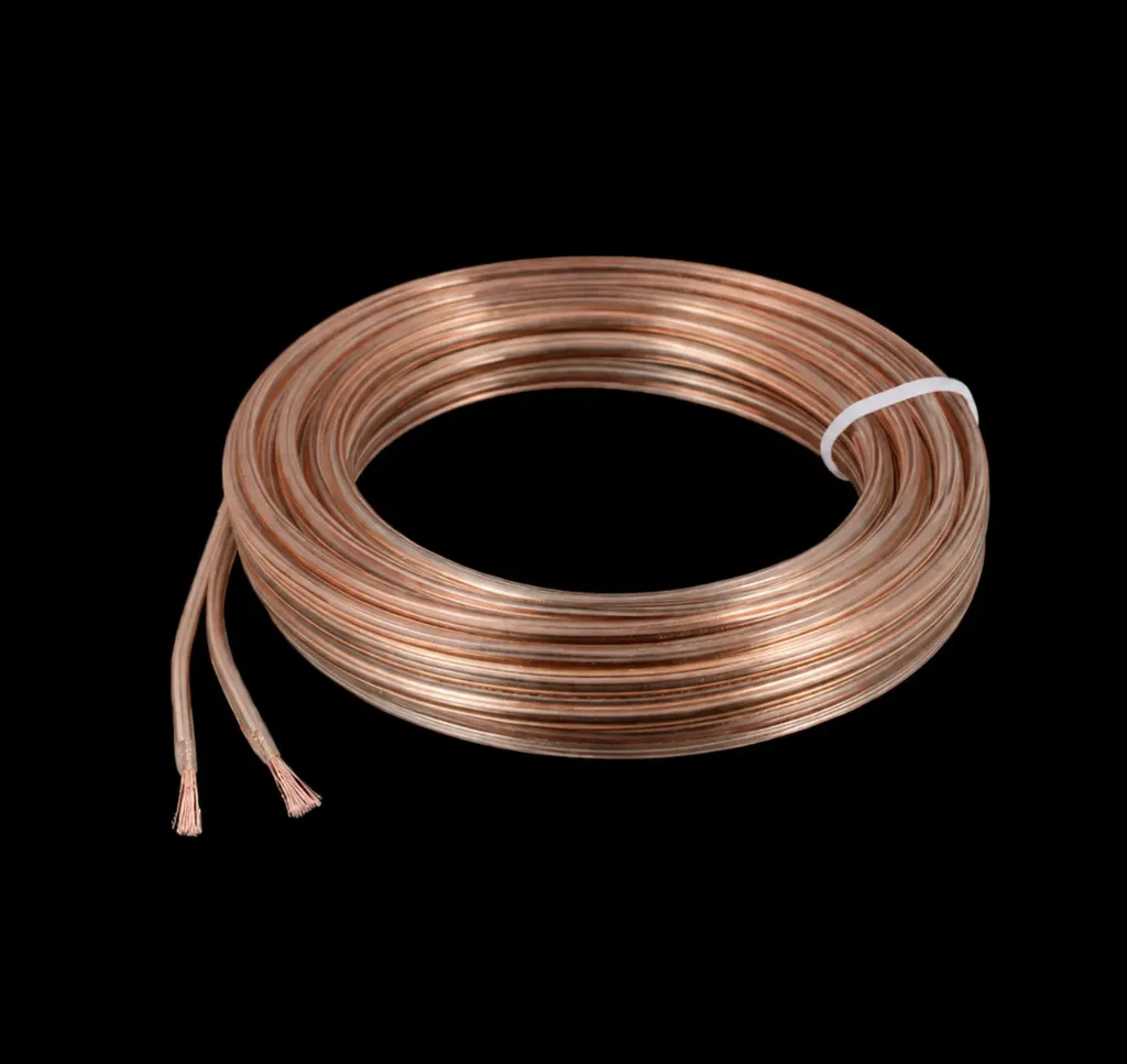 [CB035] Cable Bipolar 0,35 CRISTAL bronce X METRO
