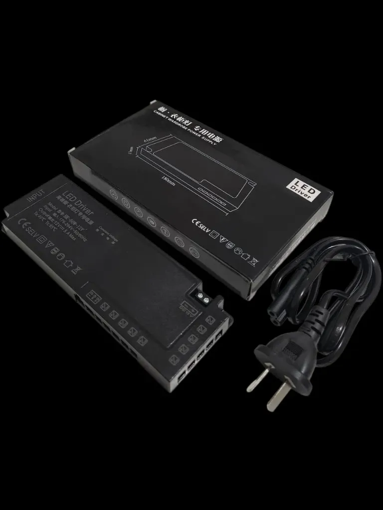 [fx-60w-12v] Fuente para armario p/vestidor fx-60w-12v