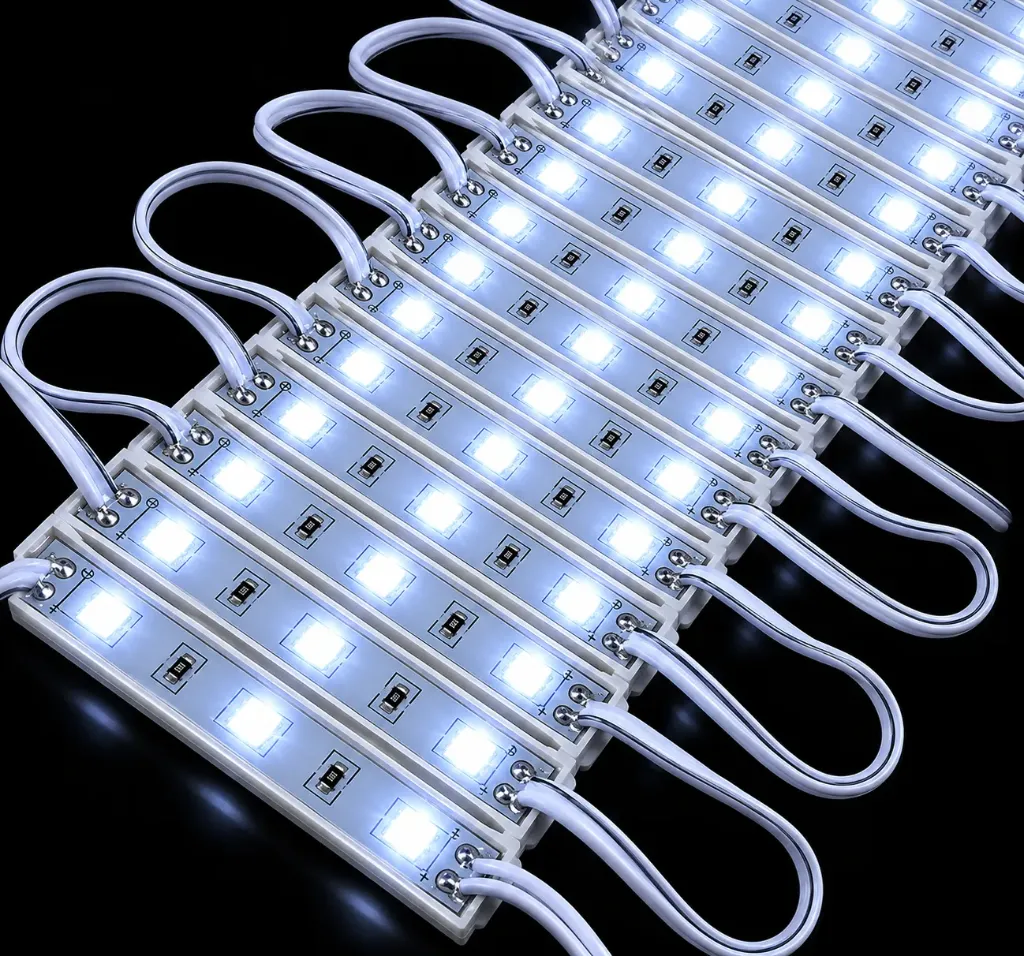[5054-3led-12v-smd] Modulo LED 5054 – 3 LED SMD – 12V (x100U) B.FRIO