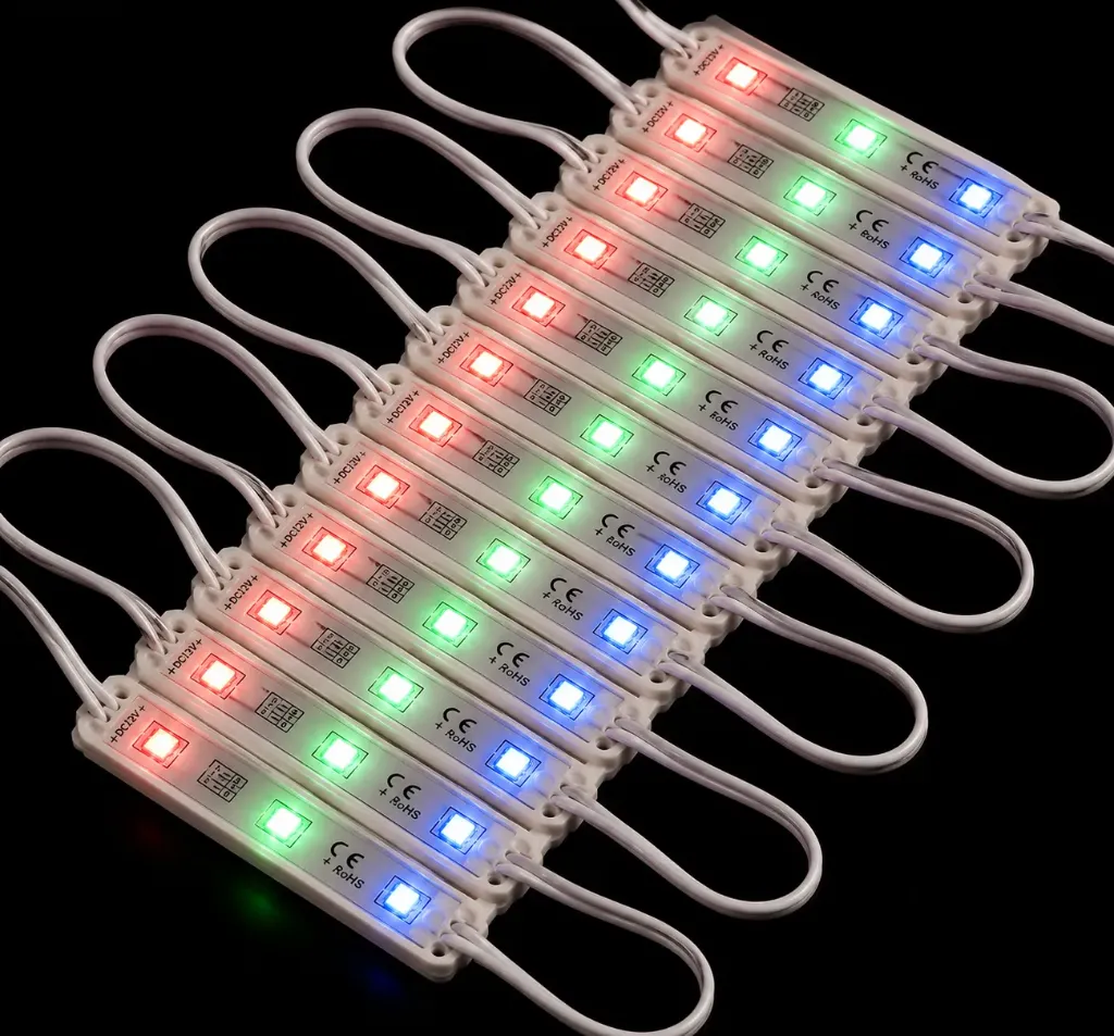[7512-RGB-SMD] Modulo LED 7512 – 3 LED SMD – 12V (x100U) RGB