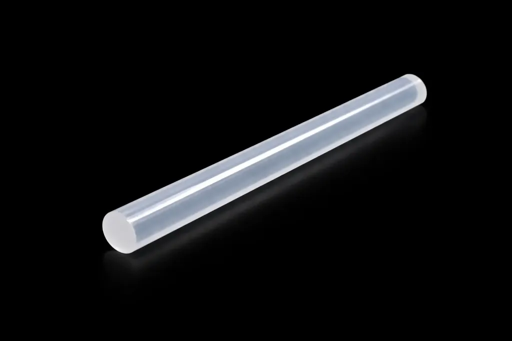 Barra de Silicona Transparente Fina 7mm
