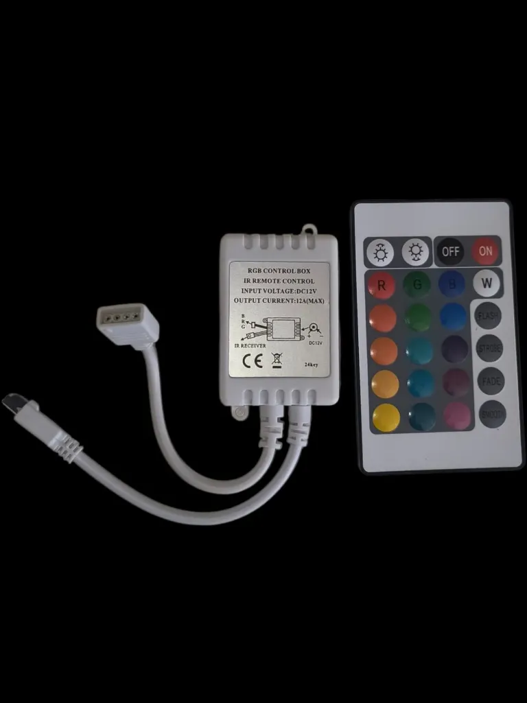 [C-24KEYS] Controlador RGB-10MM-24KEYS / 12v